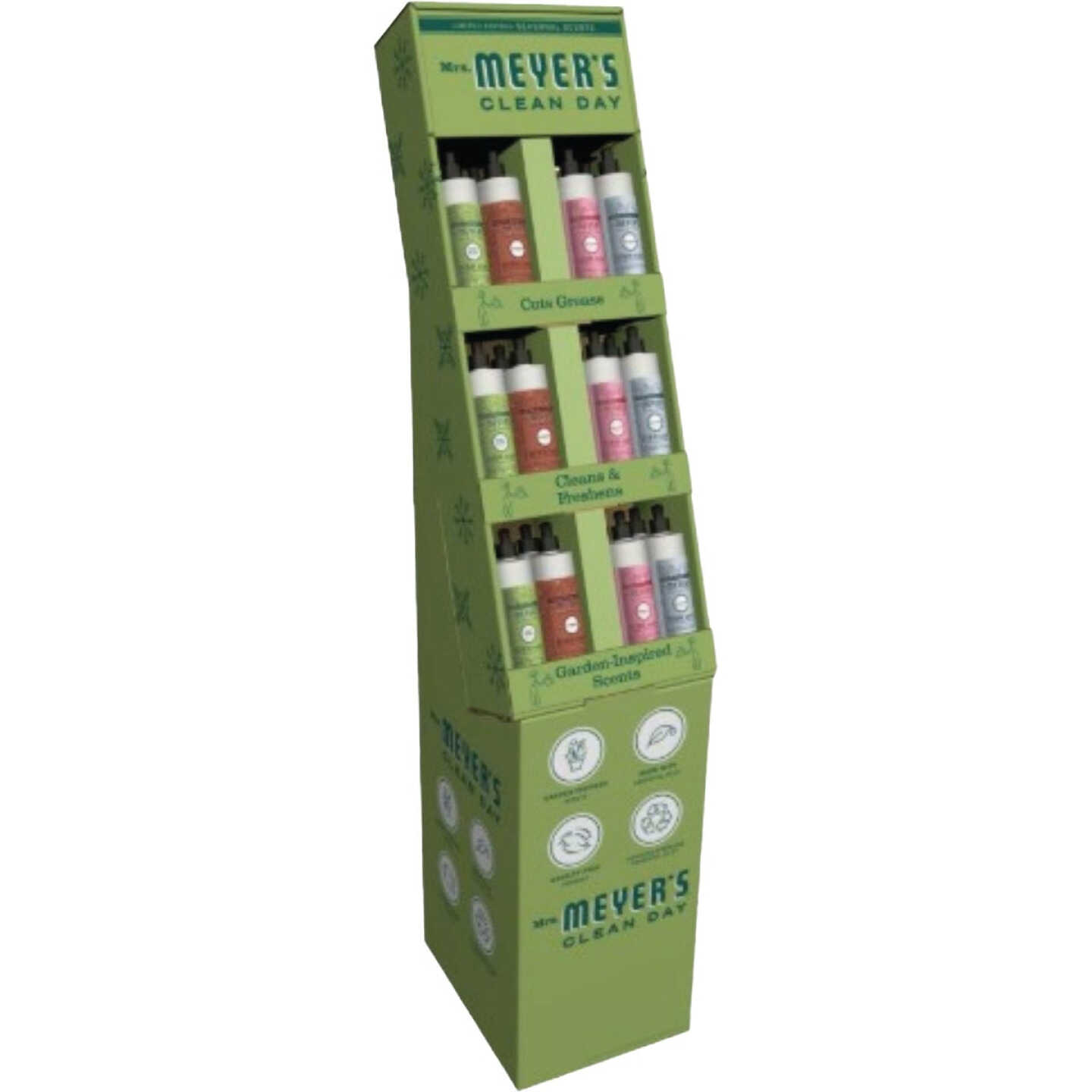 Mrs. Meyer's Clean Day Everyday Dish Soap Display (24-Count) Image 1