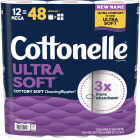 Cottonelle Ultra Soft Toilet Paper (12 Mega Rolls) Image 1