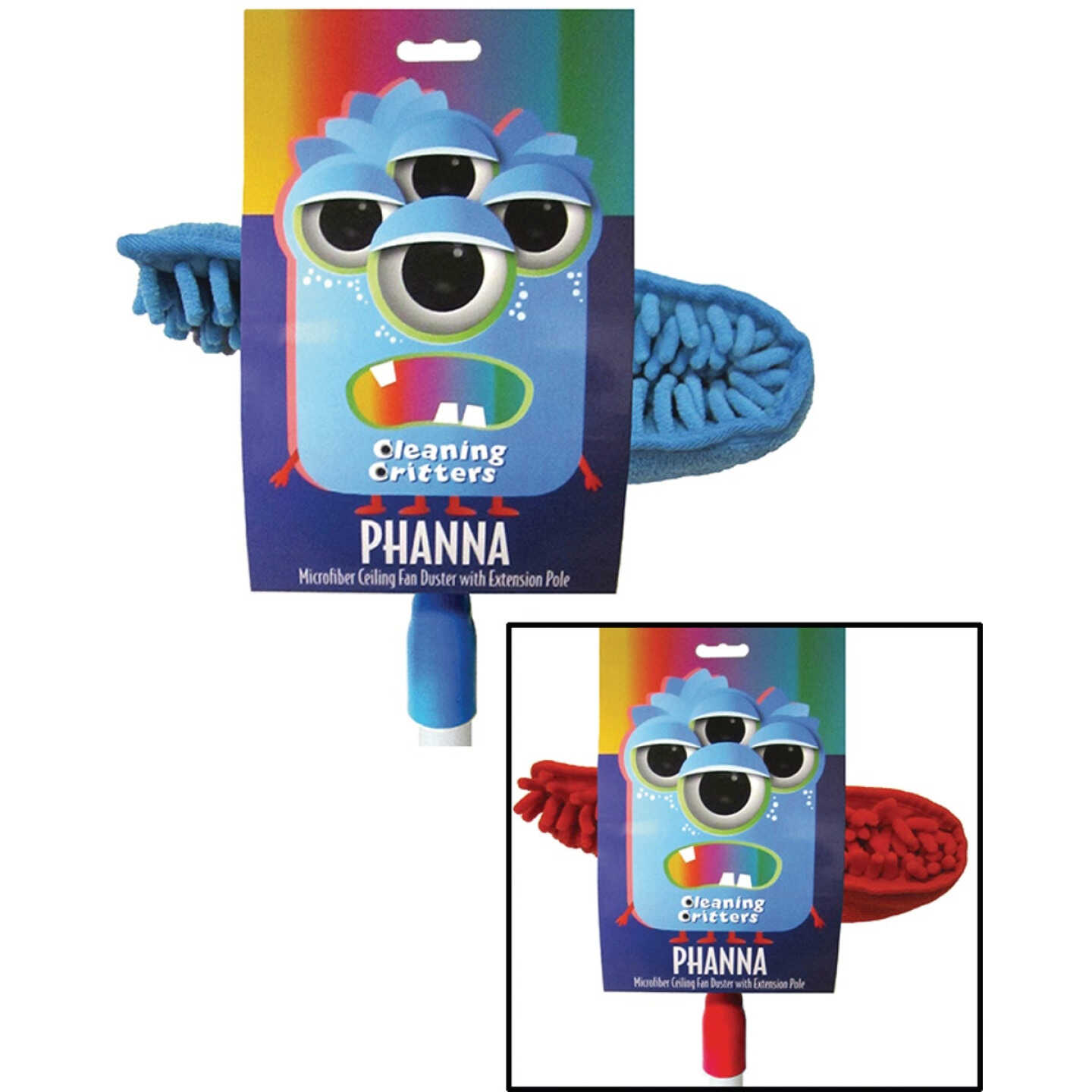 Ettore Phanna Cleaning Critters 59 In. Ceiling Fan Duster Image 1