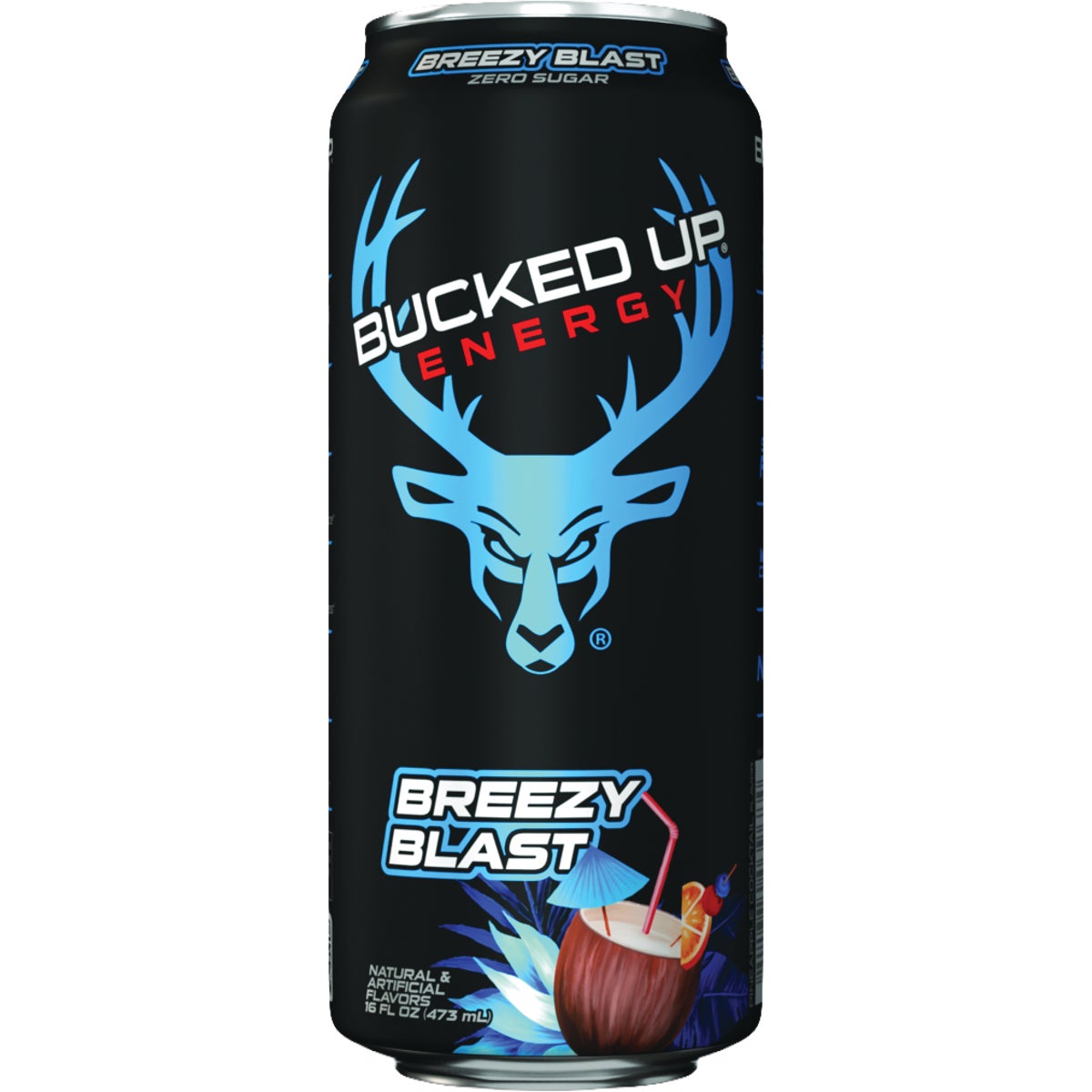 Bucked Up 16 Oz. Breezy Blast Energy Drink
