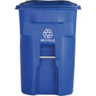 Toter 96 Gal. 2-Wheel Recycling Trash Can Image 2