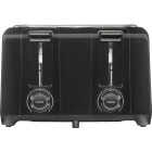 Proctor Silex Extra-Wide 4-Slot Toaster - Black Image 1