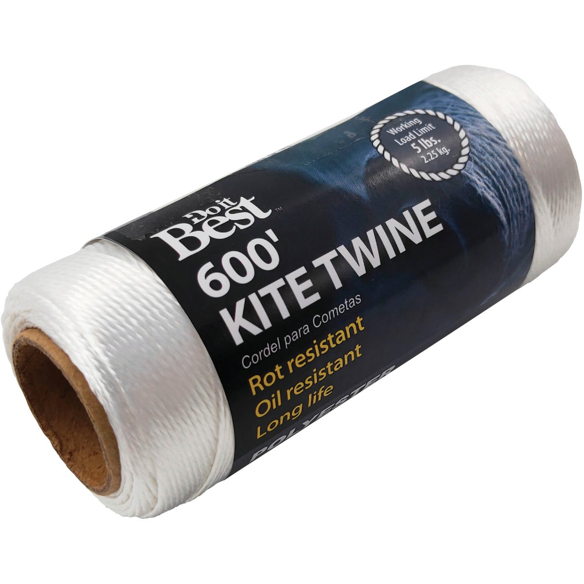 Do it Best 0.020 In. x 600 Ft. White Polyester Kite Twine Image 2