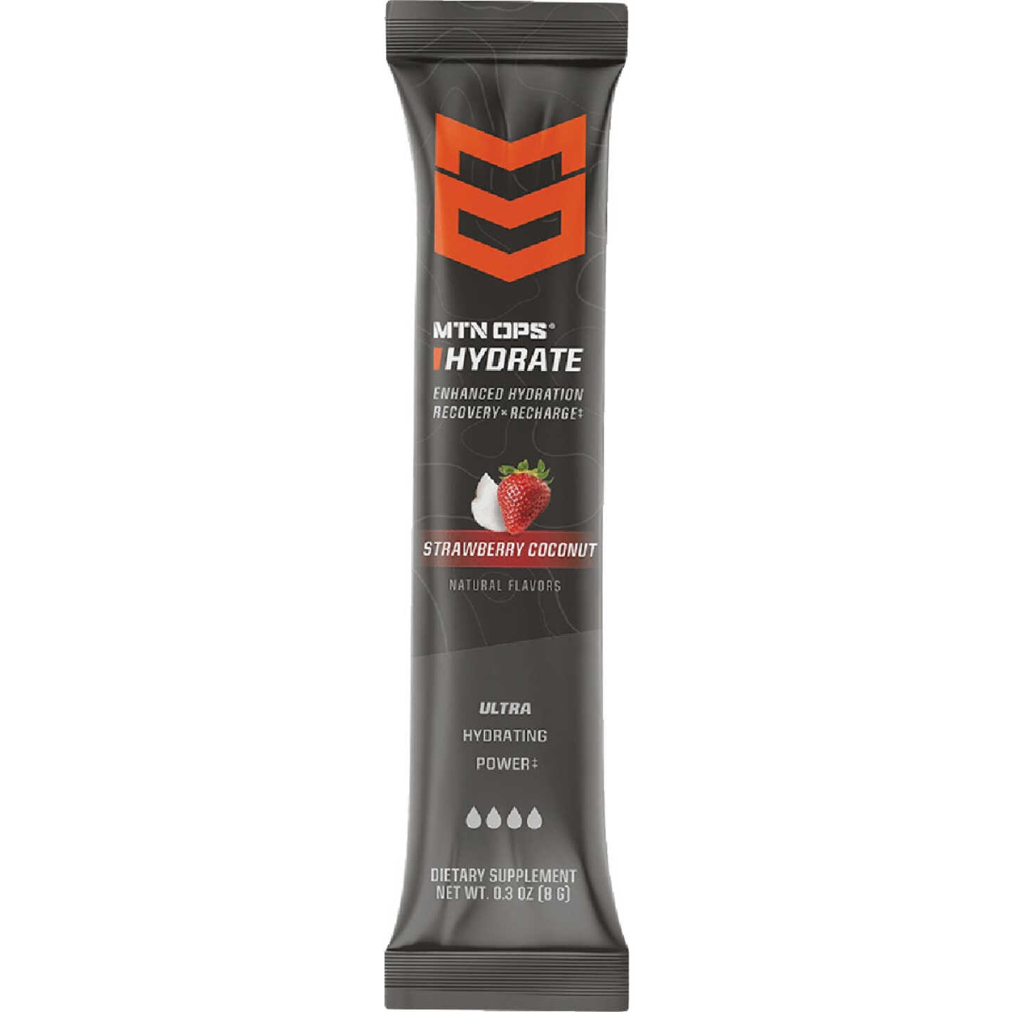 MTN OPS Hydrate Strawberry Coconut Drink Mix Image 2