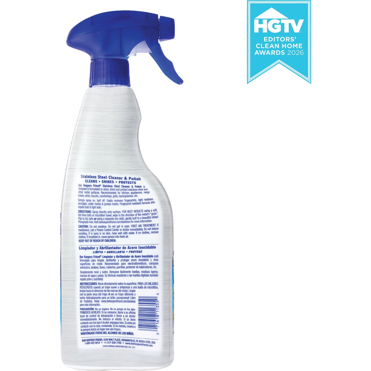 Bar Keeper's Friend 25.4 Oz. Stainless Steel Cleaner & Polish Image 6