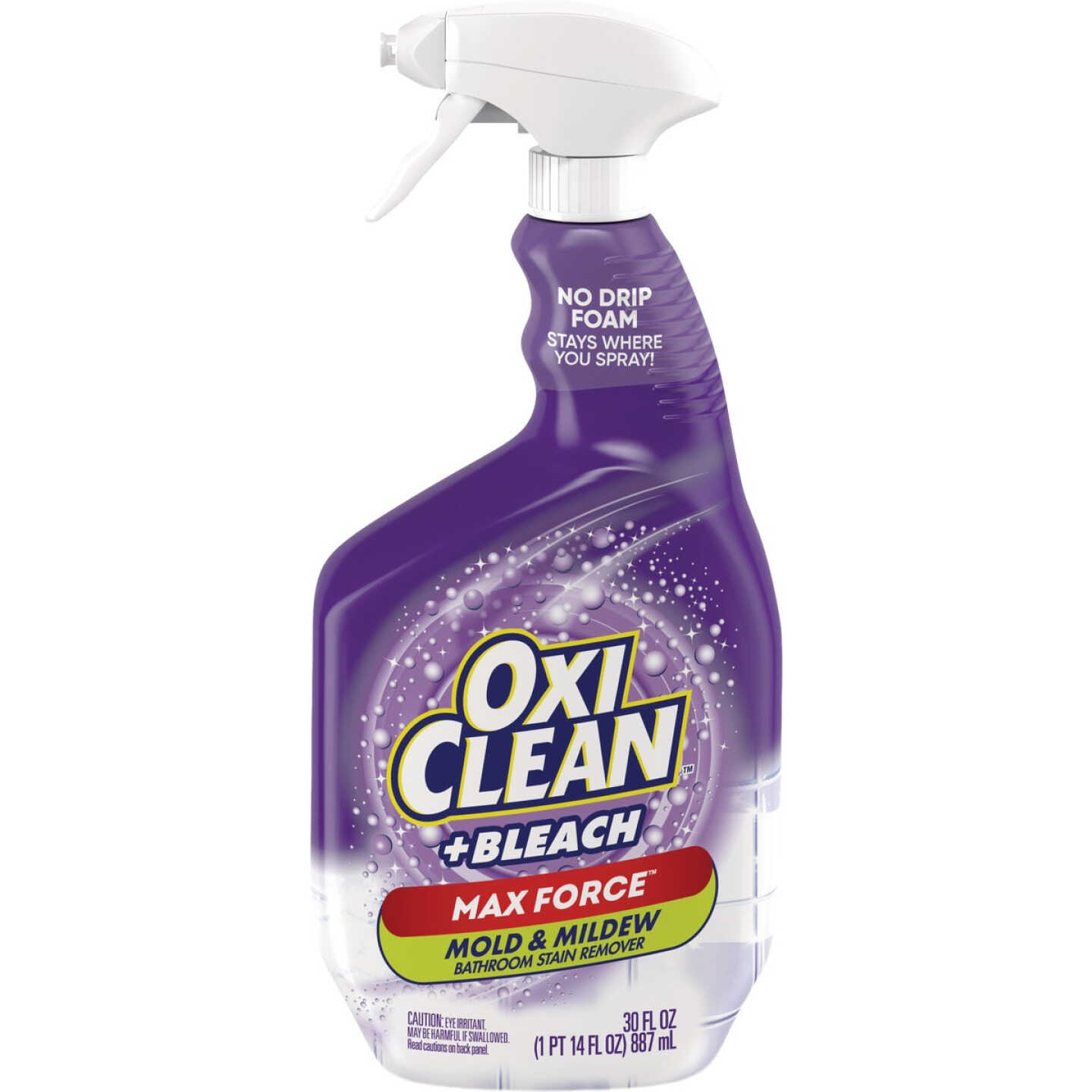 OxiClean Plus Bleach 30 Oz. Max Force Mold & Mildew Bathroom Stain Remover Image 1