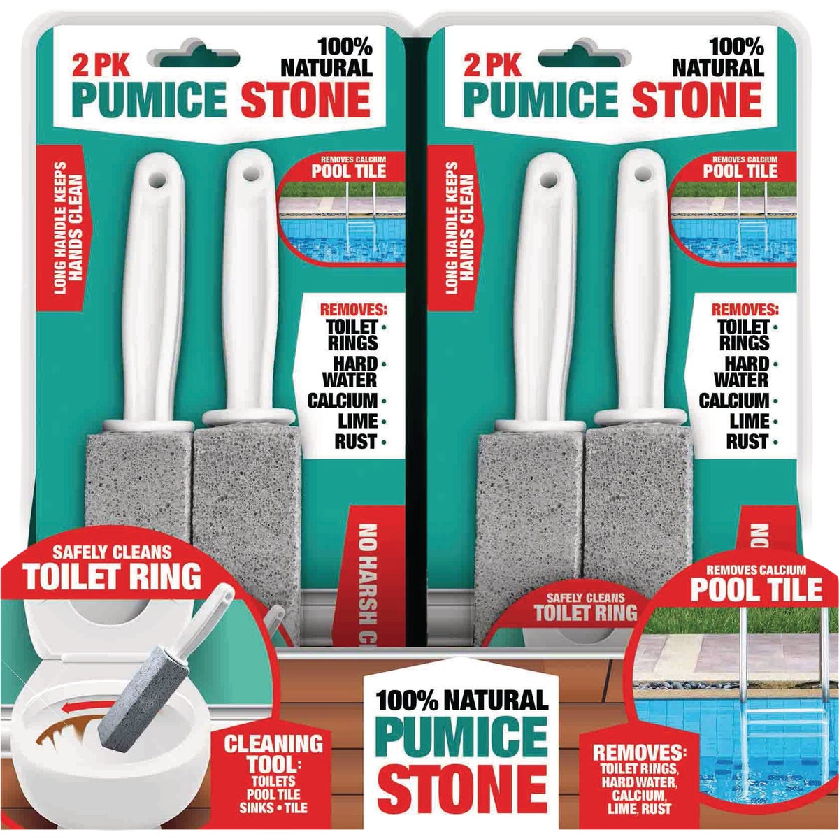 Shawshank Ledz Cleaning Pumice Stone (2-Pack)