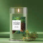 Yankee Candle 14-1/4 Oz. Balsam & Cedar Medium Pillar Candle Image 4