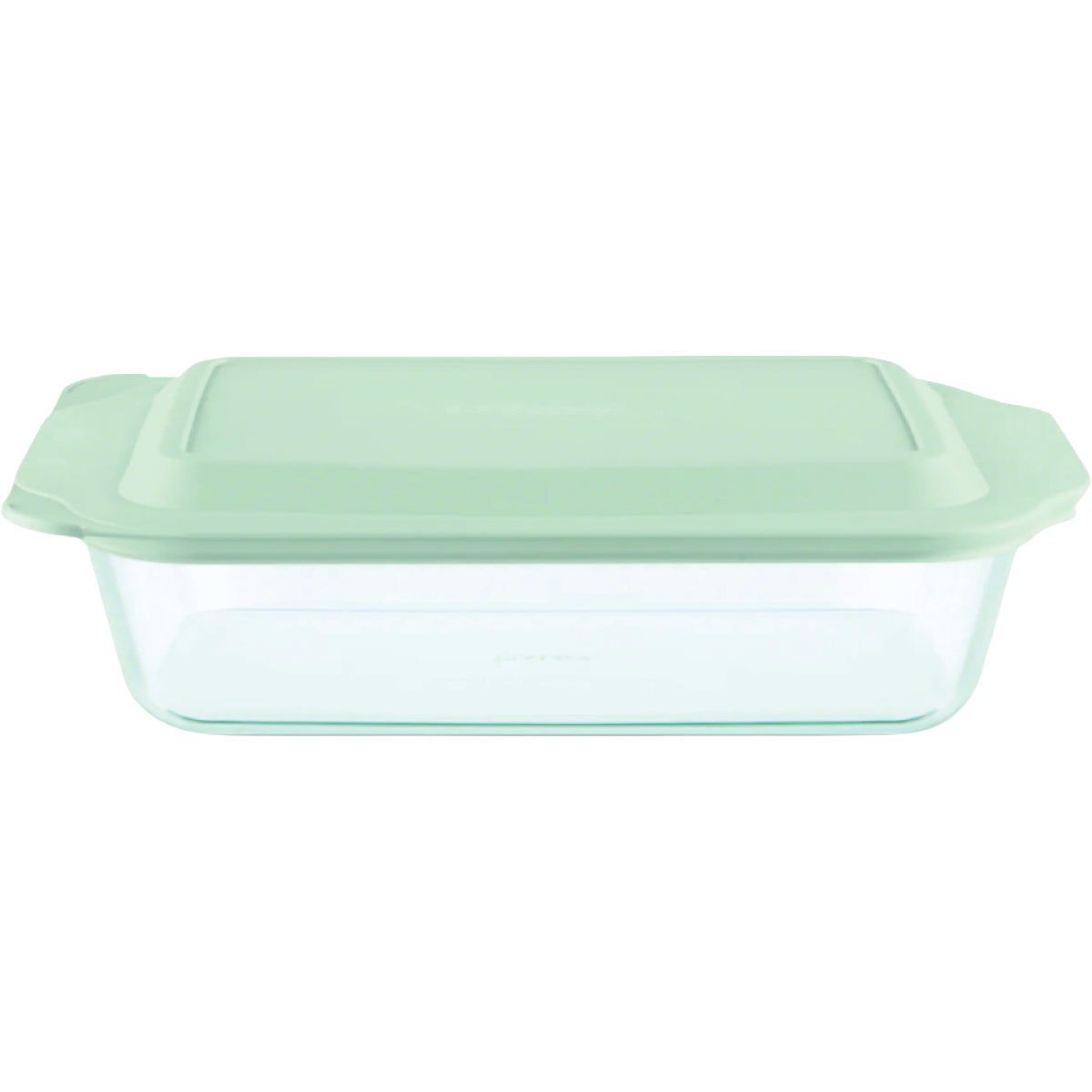Pyrex 7 In. x 11 In. Baking Dish with Sage Lid