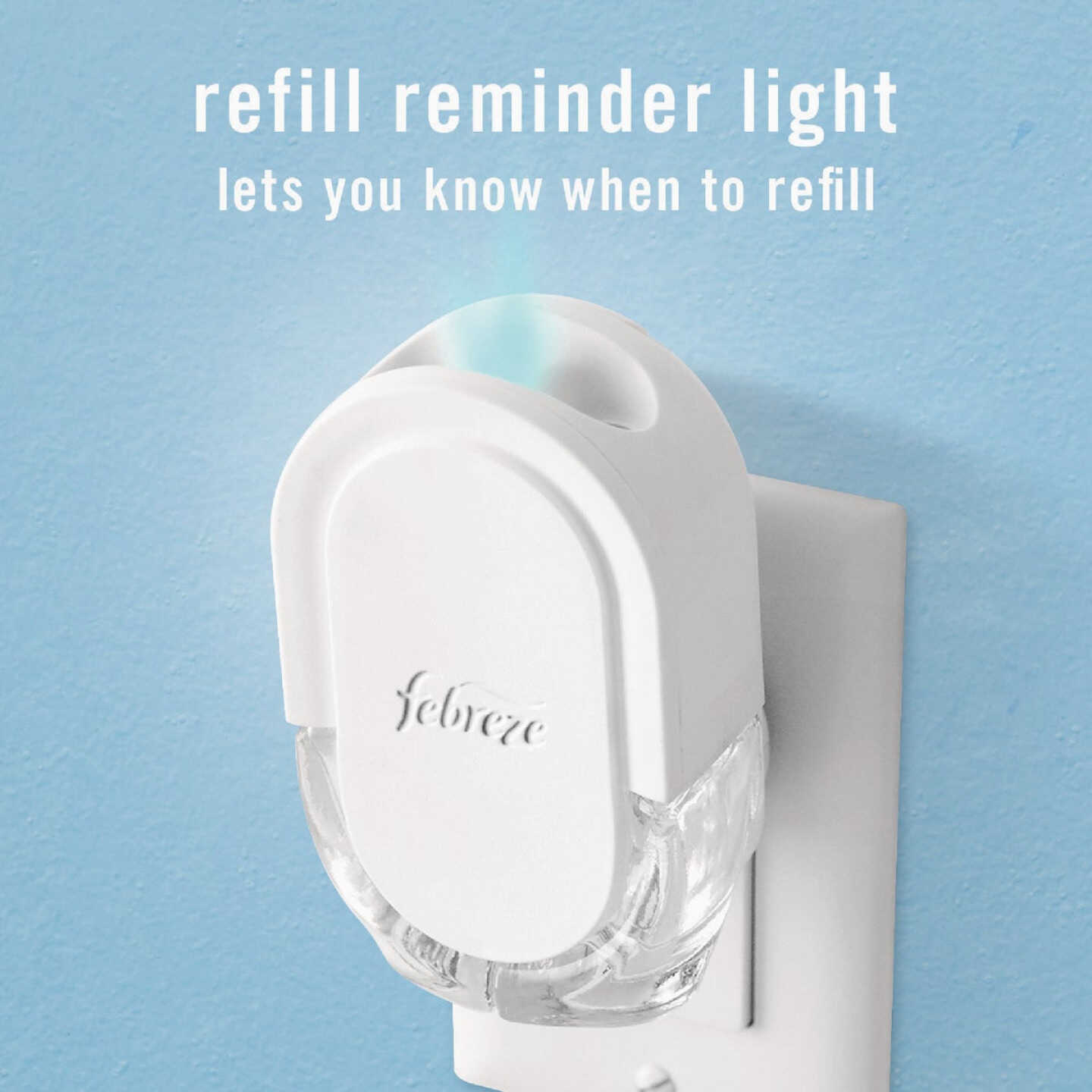 Febreze Linen & Sky Scent Plug In Air Freshener Refill (3-Count) Image 2