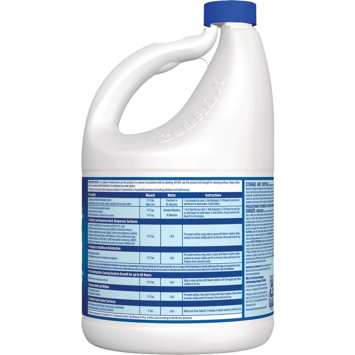 Clorox 121 Oz. Disinfecting Concentrated Liquid Bleach Image 4