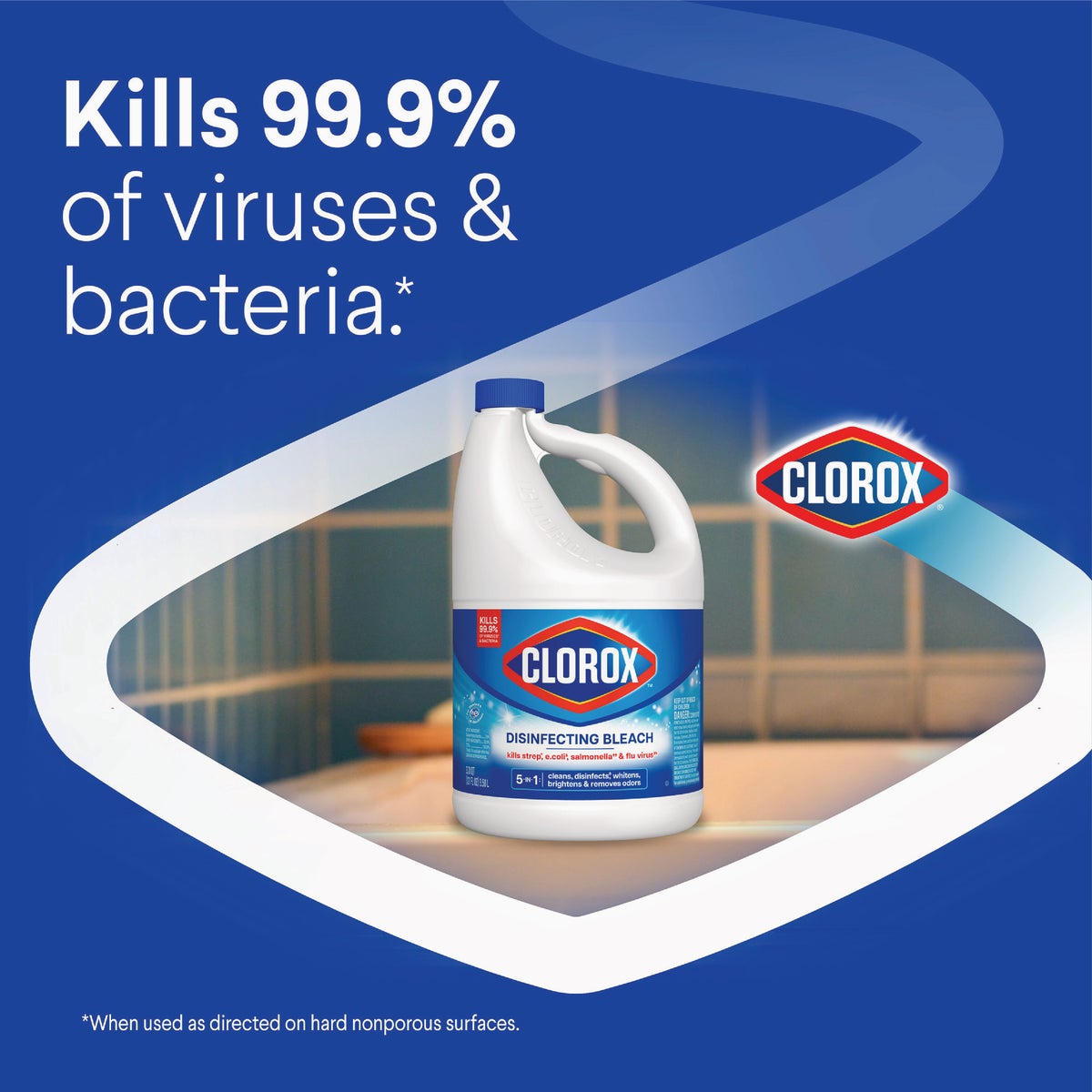 Clorox 121 Oz. Disinfecting Concentrated Liquid Bleach Image 2