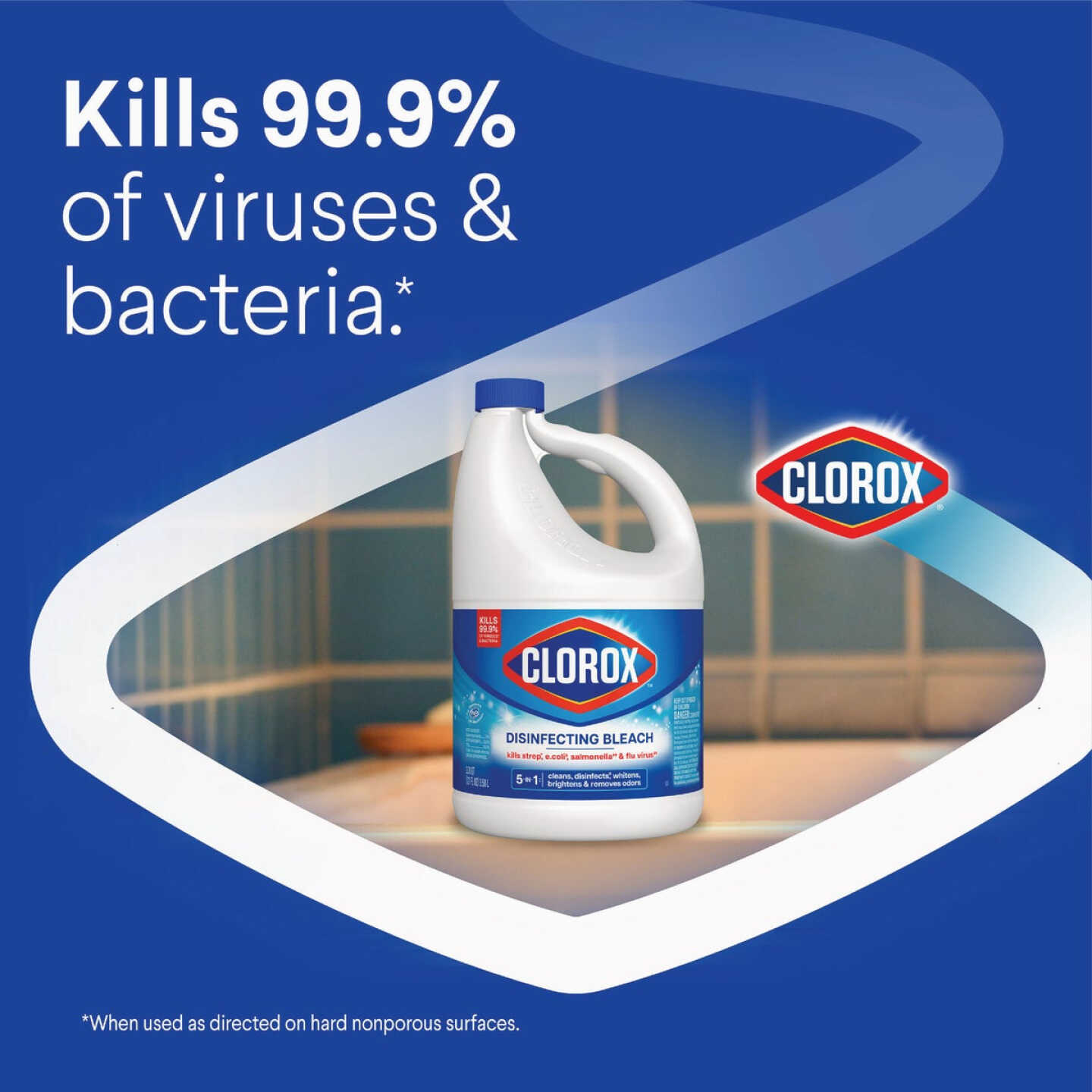Clorox 121 Oz. Disinfecting Concentrated Liquid Bleach Image 2