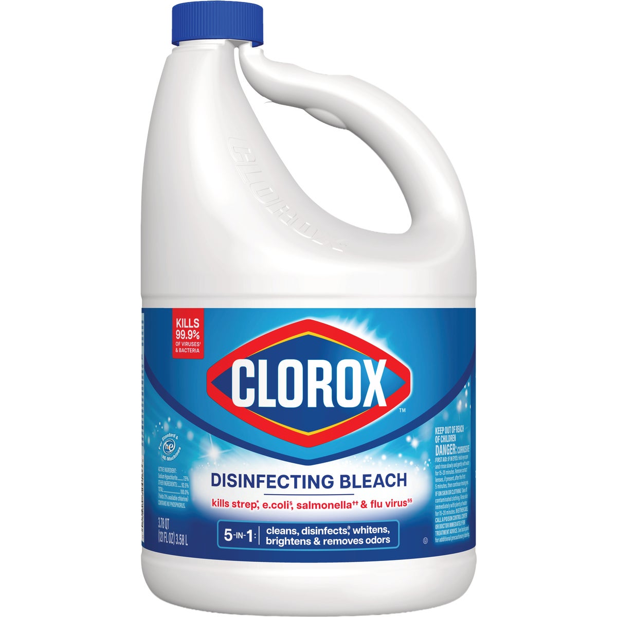 Clorox 121 Oz. Disinfecting Concentrated Liquid Bleach