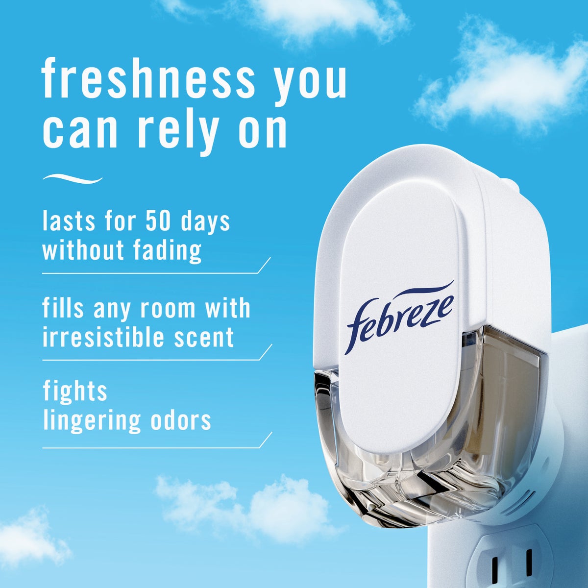 Febreze Twilight Lavender Scent Plug In Air Freshener Refill (3-Count) Image 2