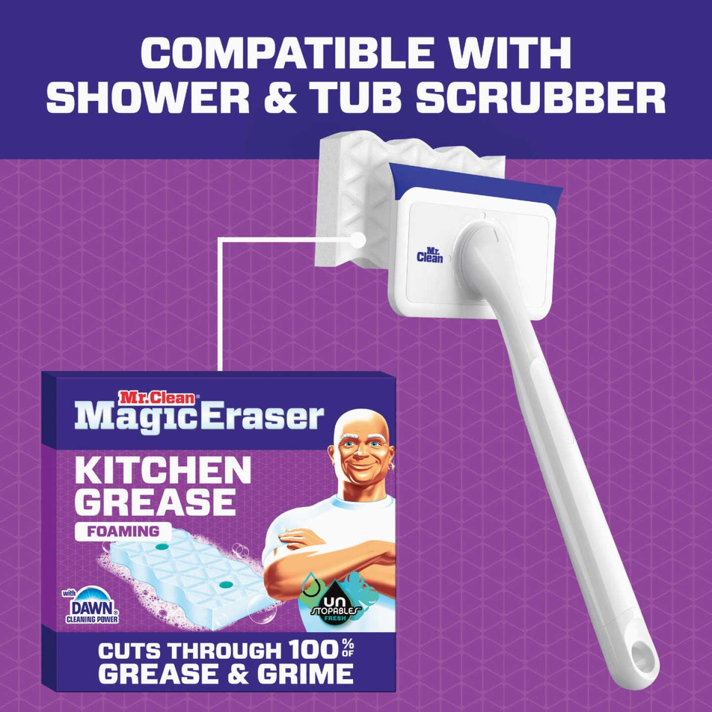 Mr. Clean Magic Eraser Ultra Foamy + Dawn Multi-Purpose Cleansing Pad (3-Count) Image 5
