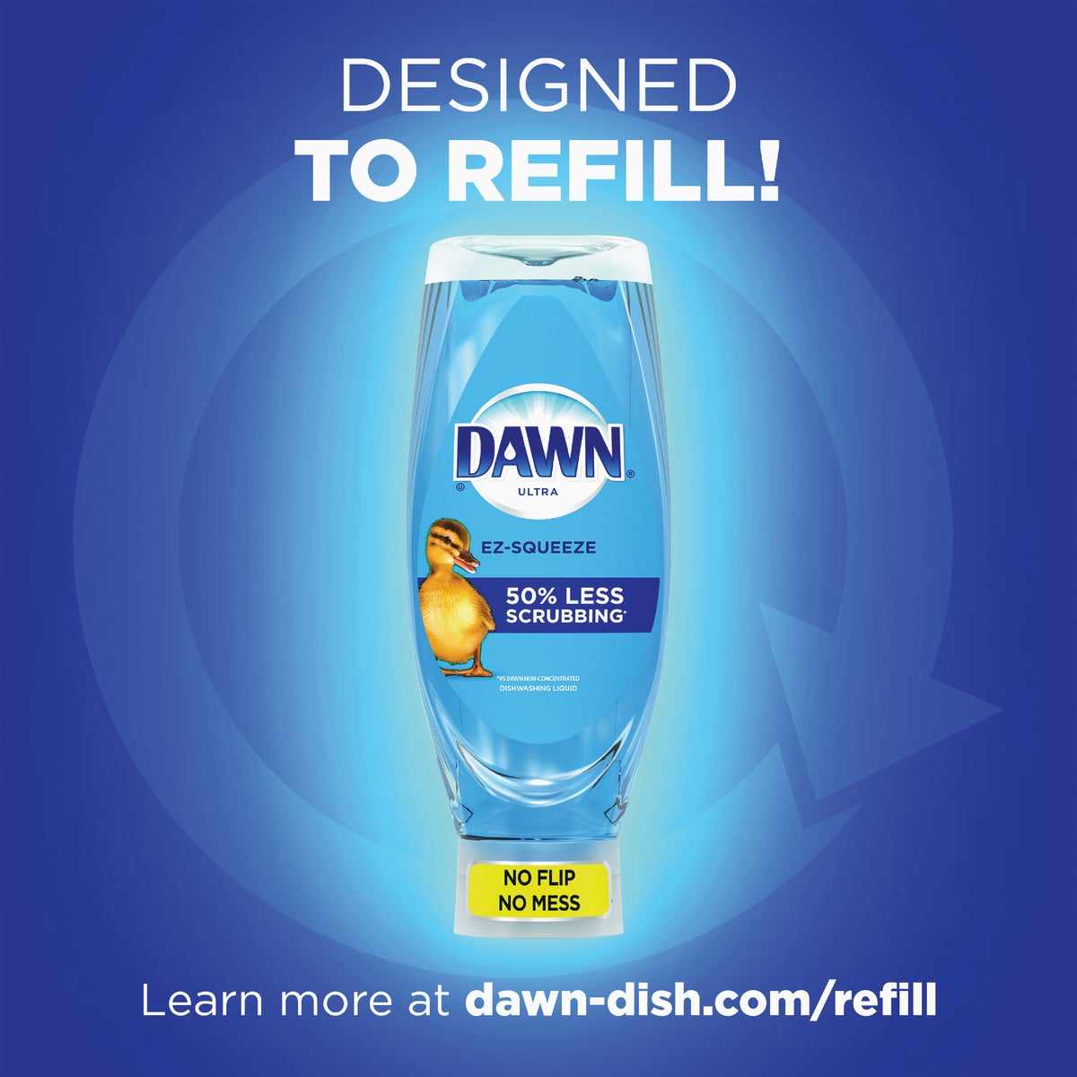 Dawn 22 Oz. Ultra EZ-Squeeze Original Scent Liquid Dish Soap Image 2