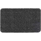 GrassWorx Clean Machine Classic Flint 17.5 In. x 29.5 In. AstroTurf Door Mat Image 1
