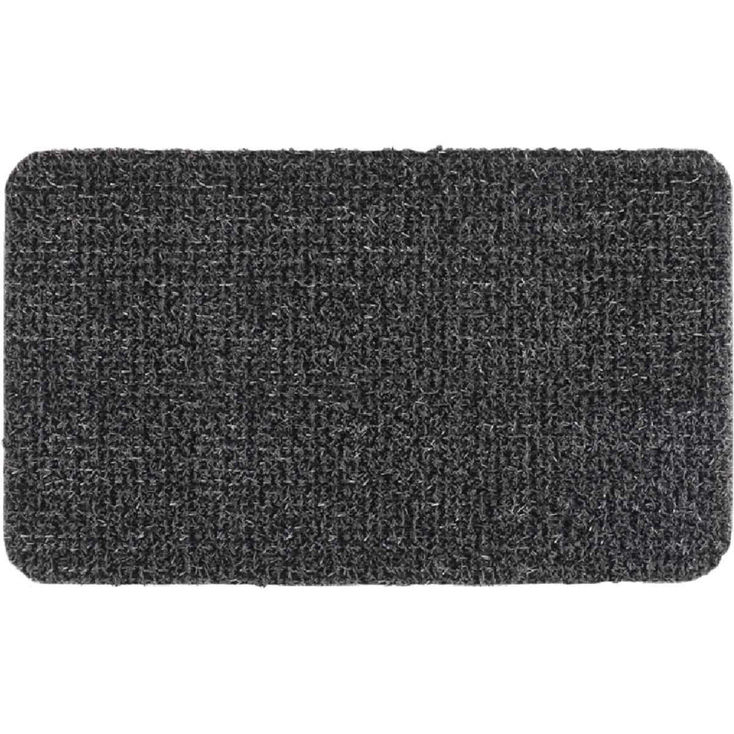 GrassWorx Clean Machine Classic Flint 17.5 In. x 29.5 In. AstroTurf Door Mat Image 1
