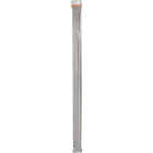 Kenney 84 In. To 120 In. 1 In. Single Curtain Rod, White Image 2