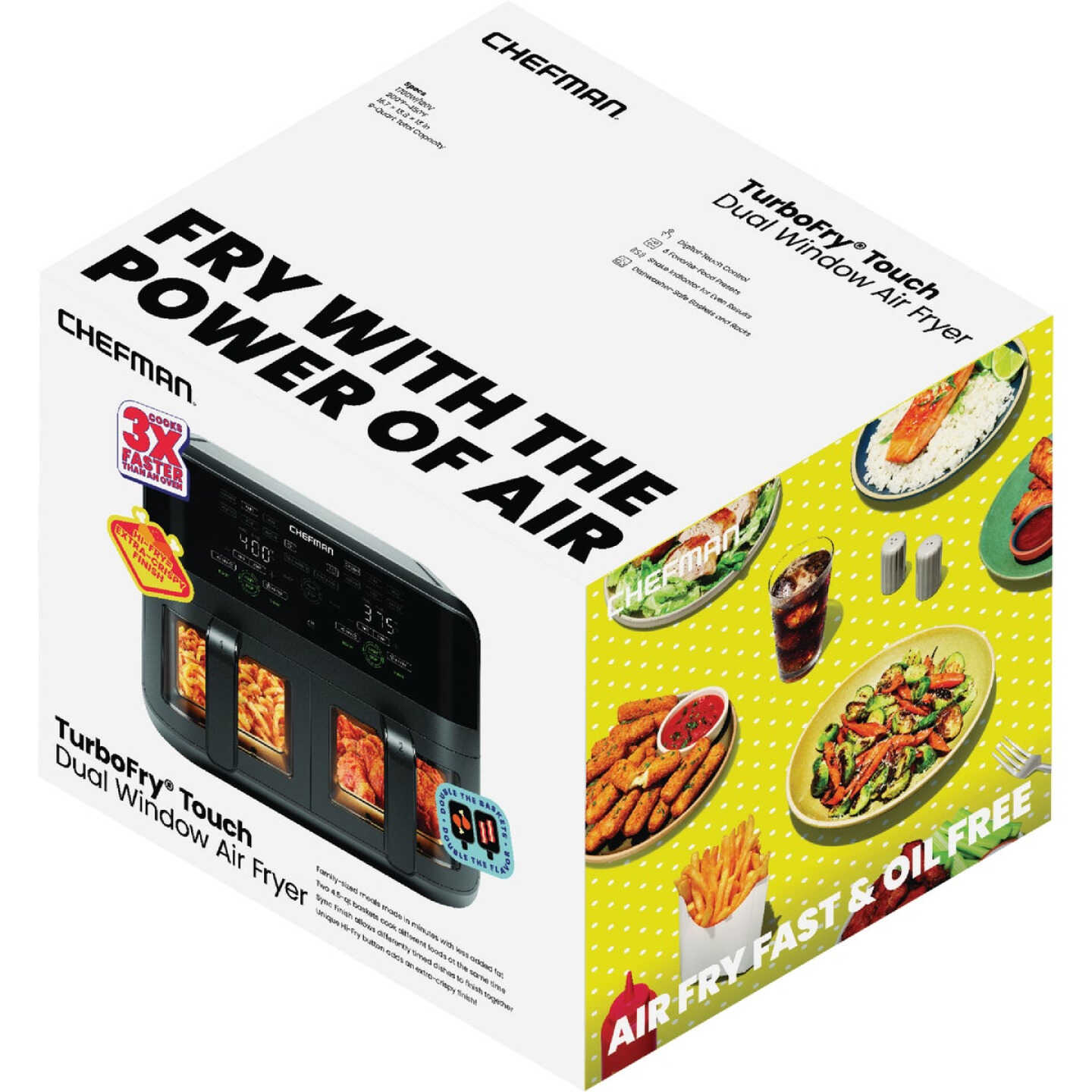 Chefman TurboFry Touch 9 Qt. Air Fryer Image 3