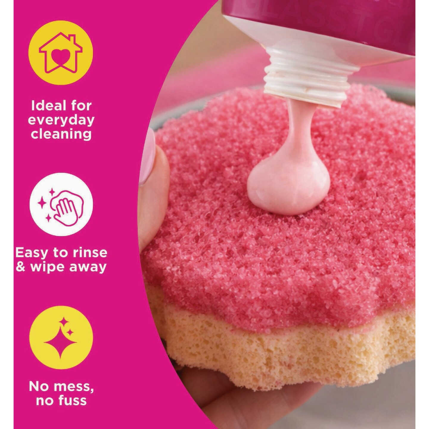 The Pink Stuff 10.5 Oz. Squeezable Cleaning Paste Image 2