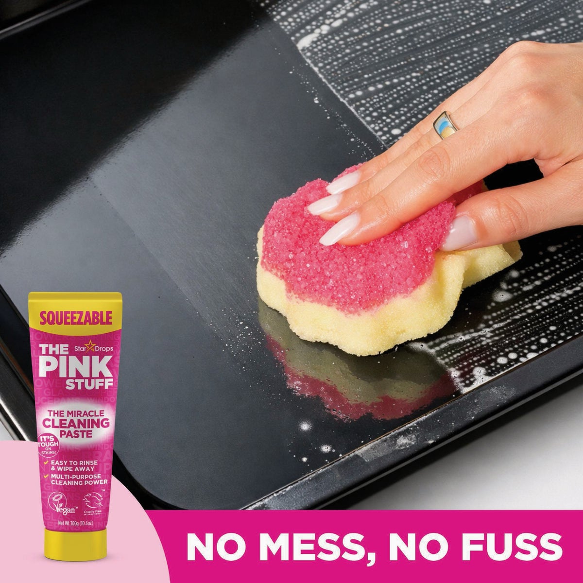 The Pink Stuff 10.5 Oz. Squeezable Cleaning Paste Image 4