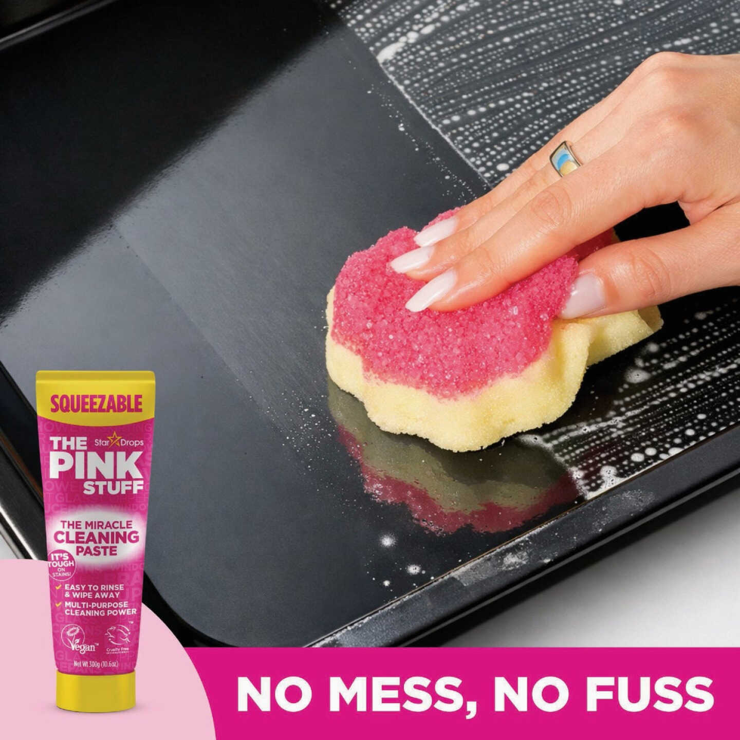 The Pink Stuff 10.5 Oz. Squeezable Cleaning Paste Image 4