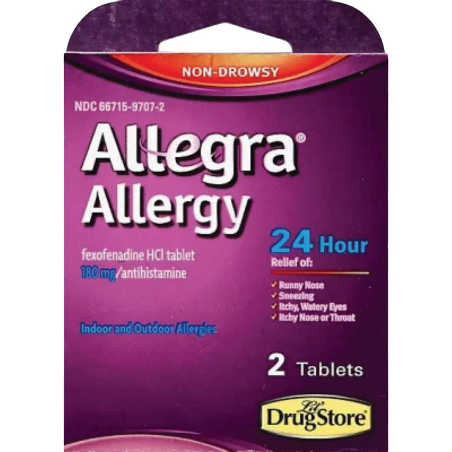 Lil Drug Store Trial Allegra (2-Count) Image 1