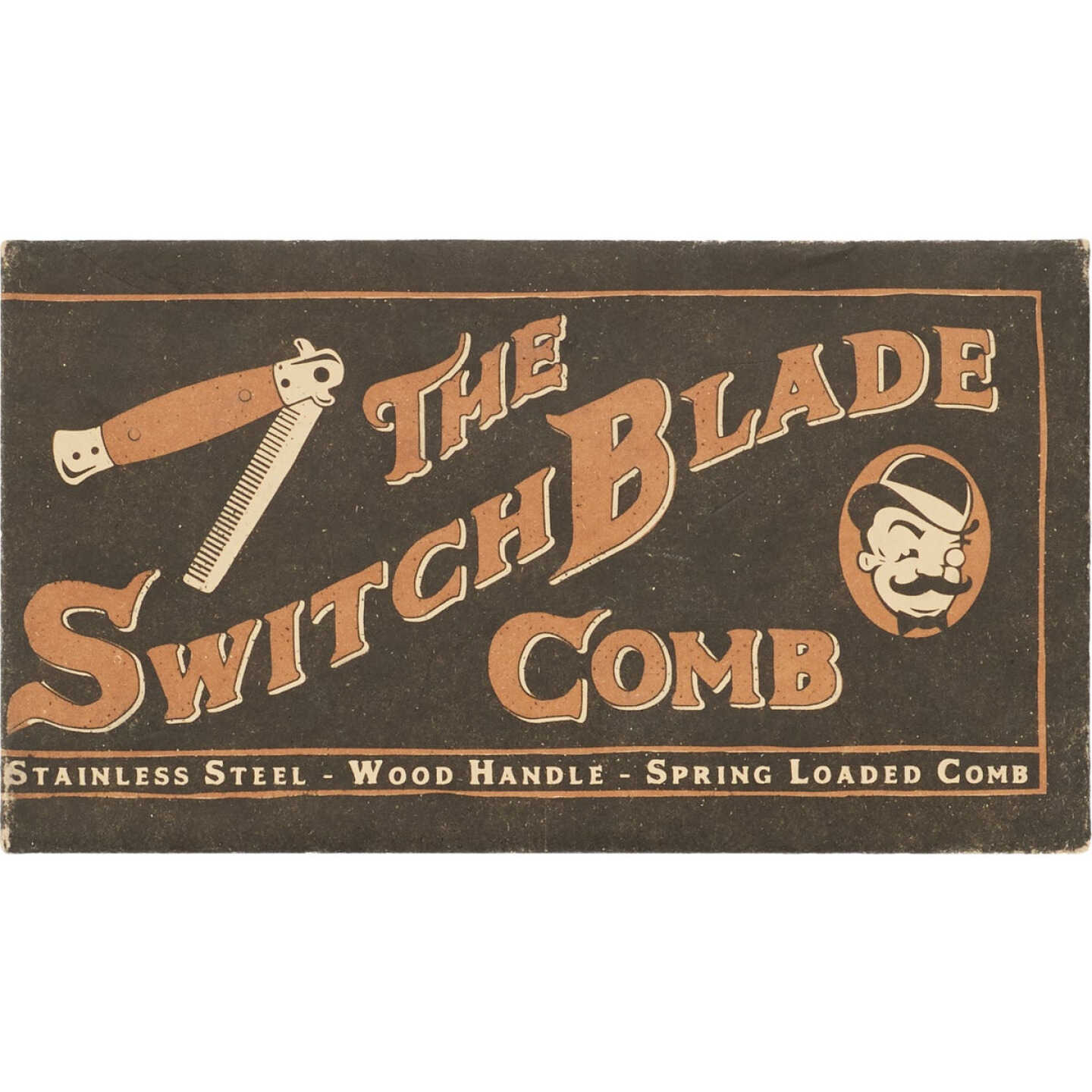 Lucky Jack Switchblade Comb Image 2