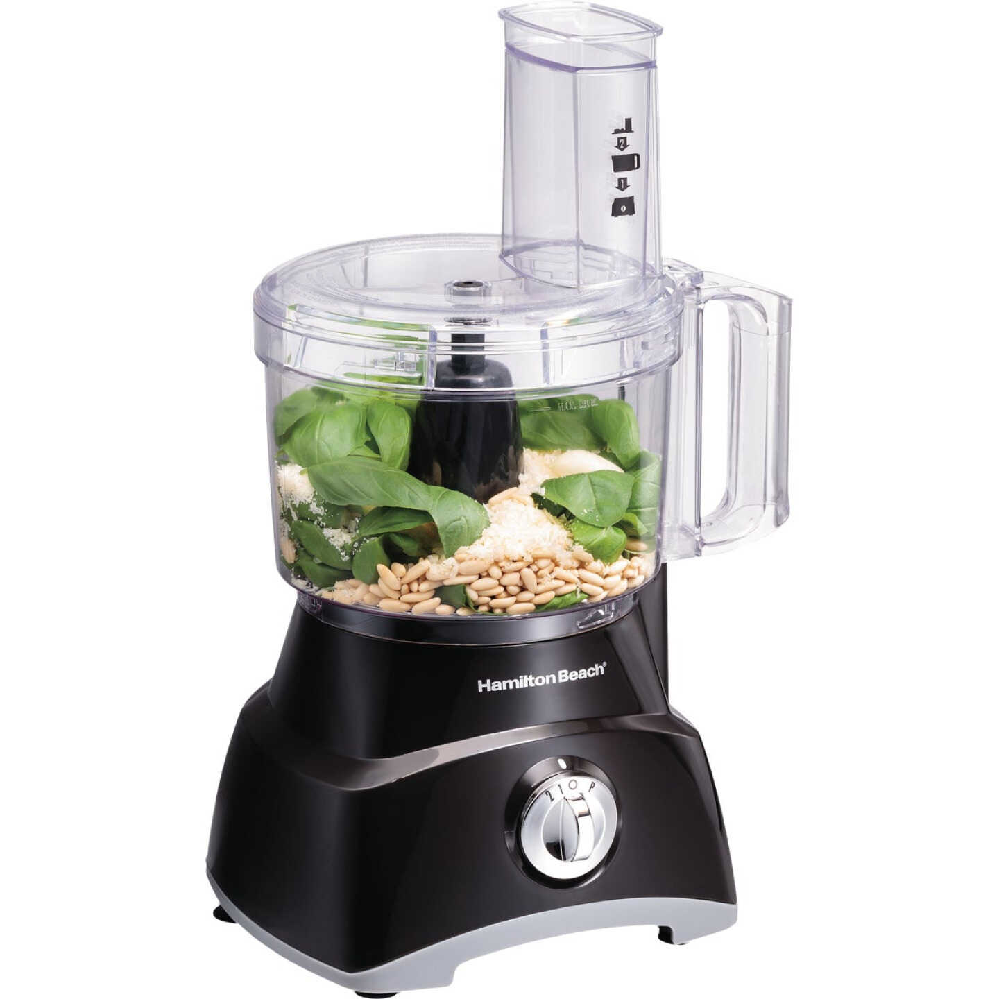 Hamilton Beach 8-Cup Food Processor, Black Image 1