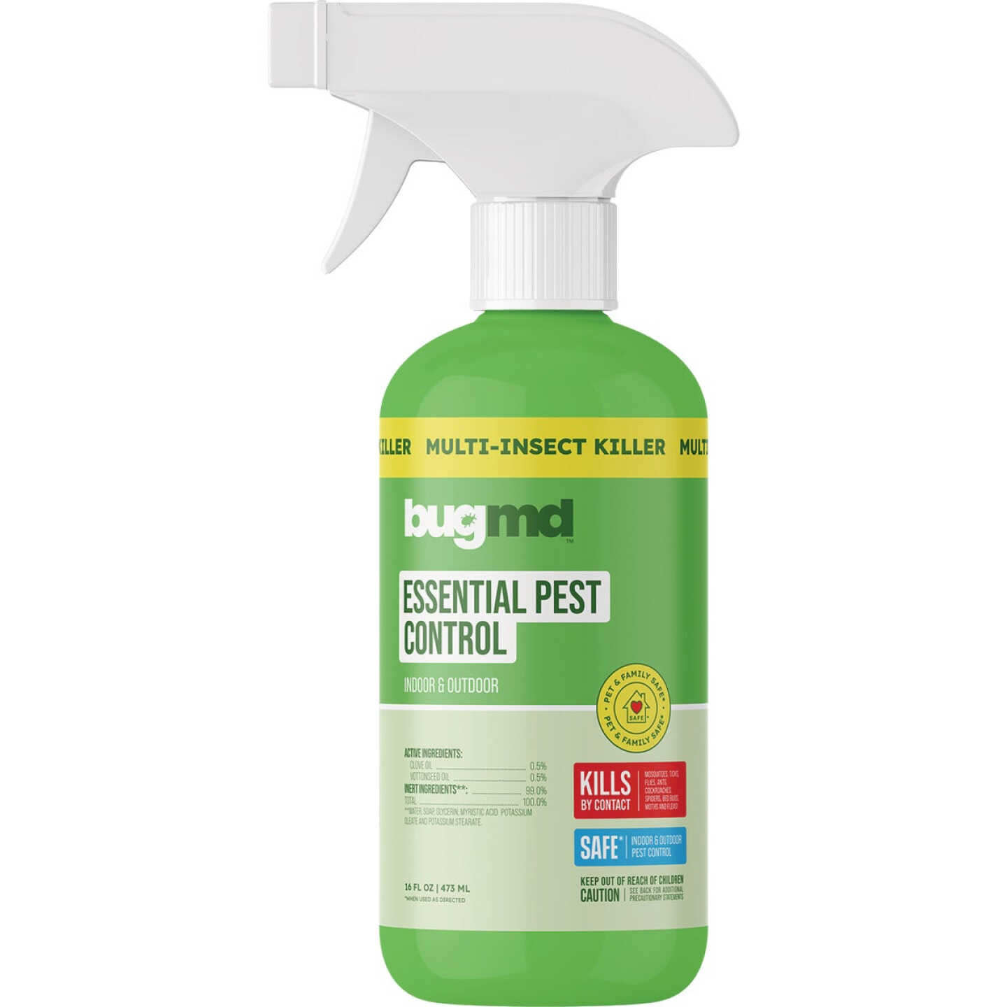 BugMD 16 Oz. Essential Pest Control Insect Repellent Image 1