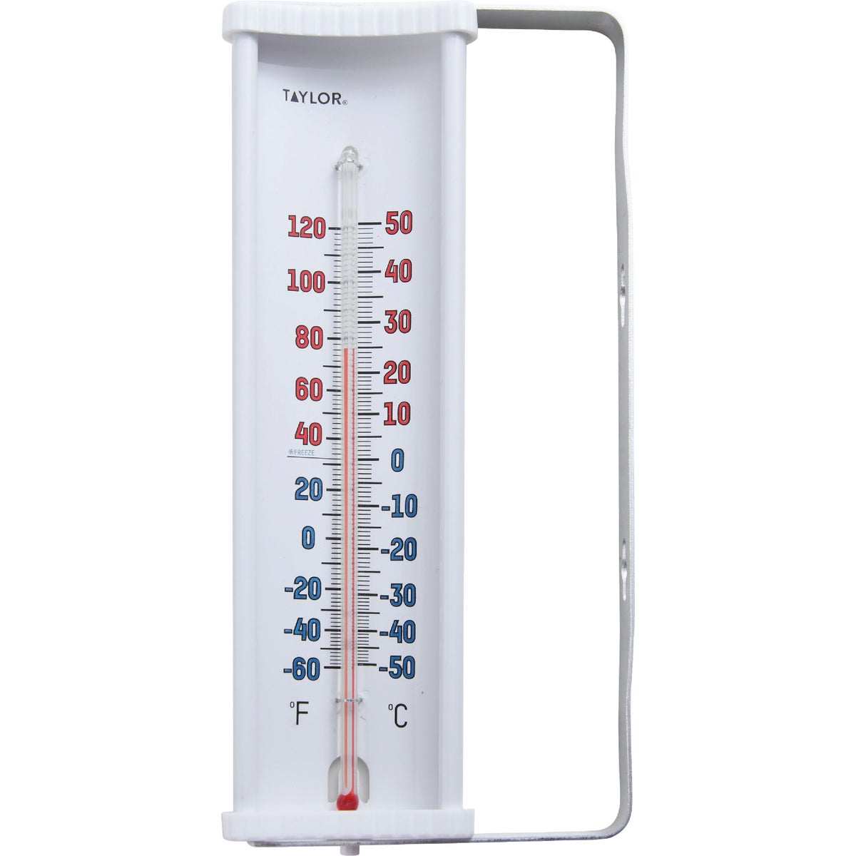 Taylor 8 In. Tube Outdoor Window Thermometer