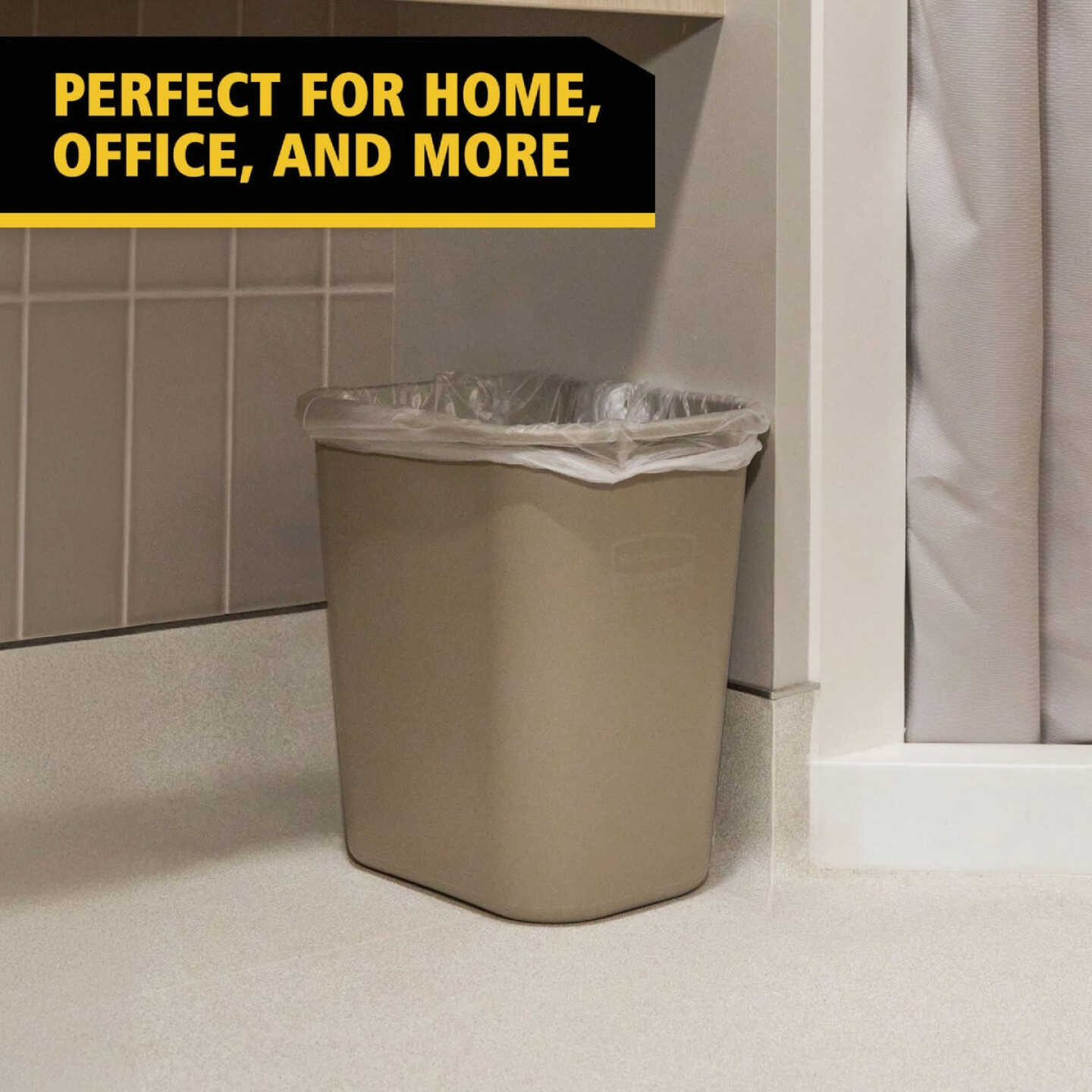 Rubbermaid Commercial 28-1/8 Qt. Wastebasket Image 4