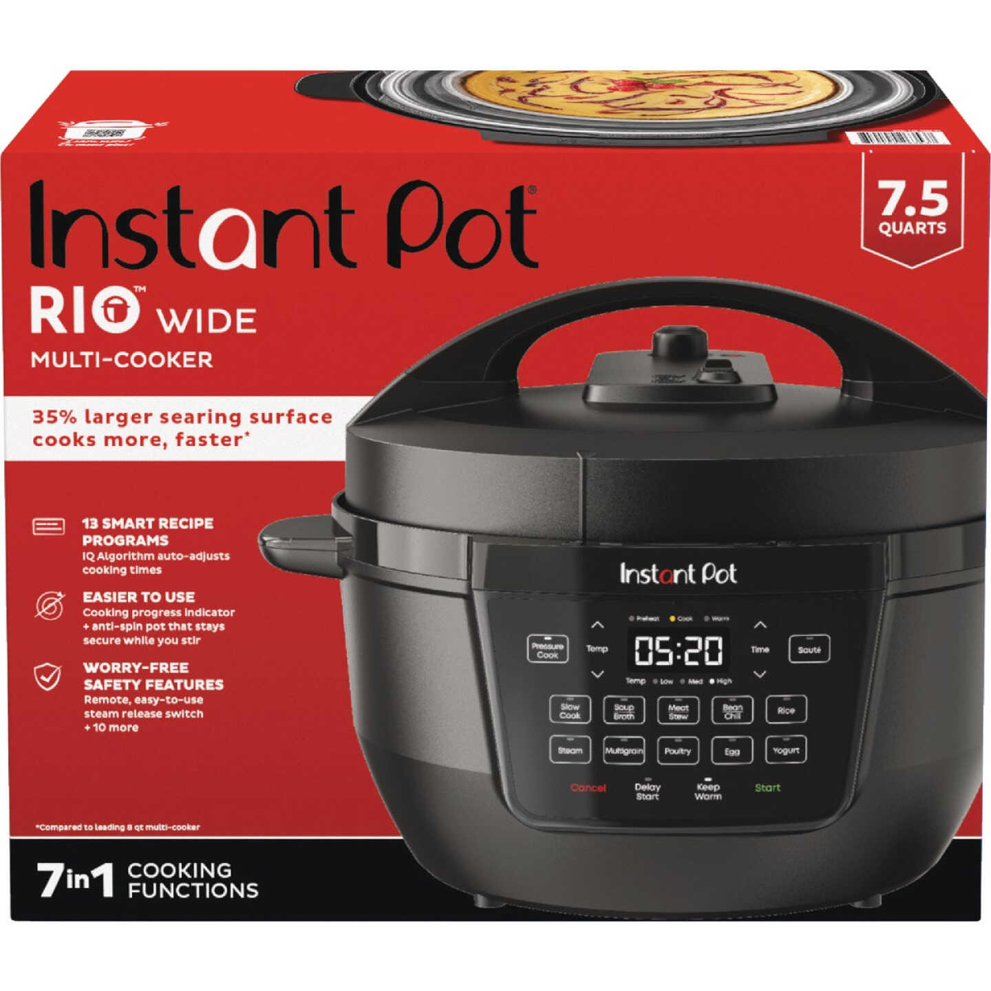 Instant Pot Rio 7.5 Qt. Multi-Cooker Image 4