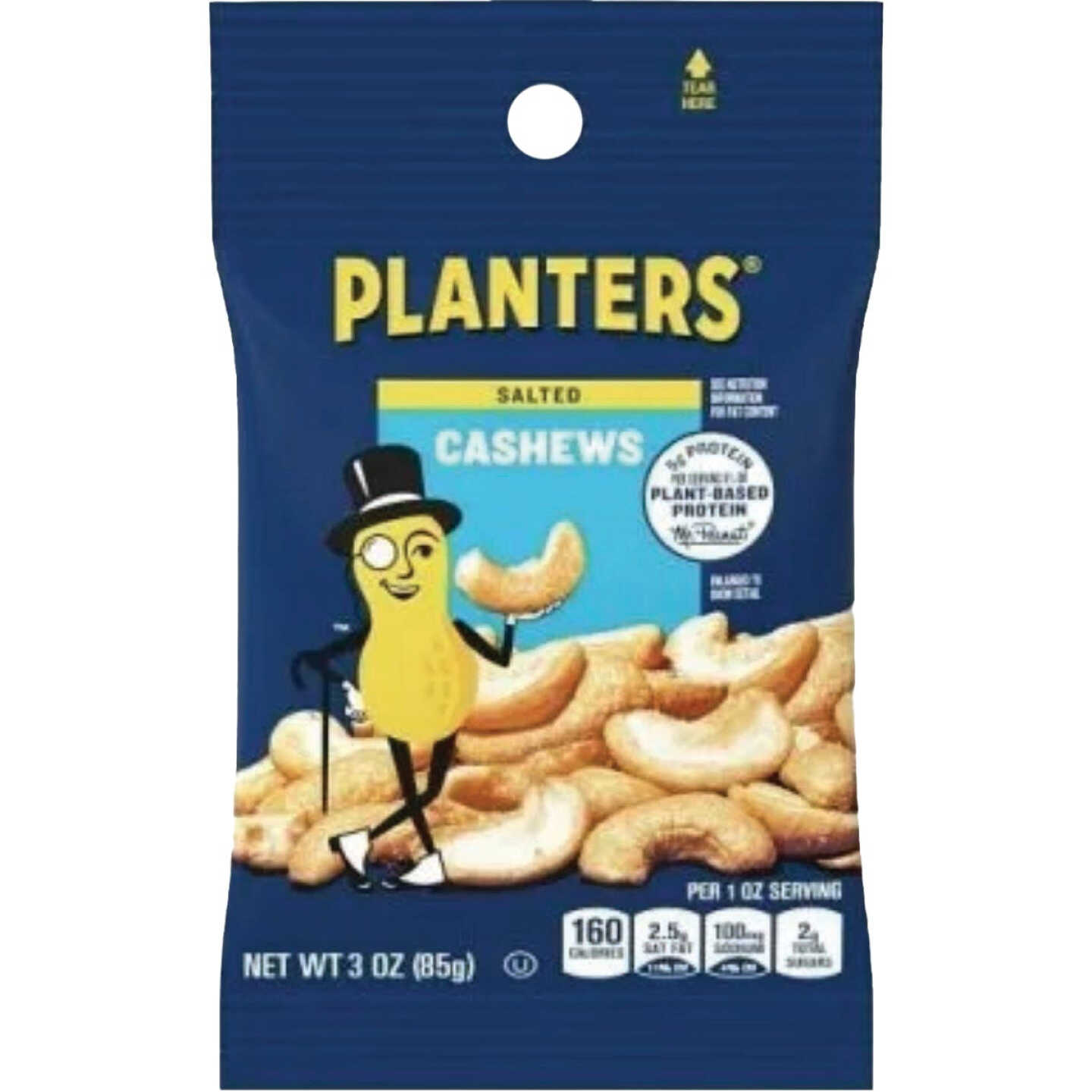 Planters 3 Oz. Salted Cashews Image 1
