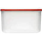 Rubbermaid Modular Red Food Storage Canister with Lid, 10 Cup Image 6