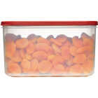 Rubbermaid Modular Red Food Storage Canister with Lid, 10 Cup Image 4