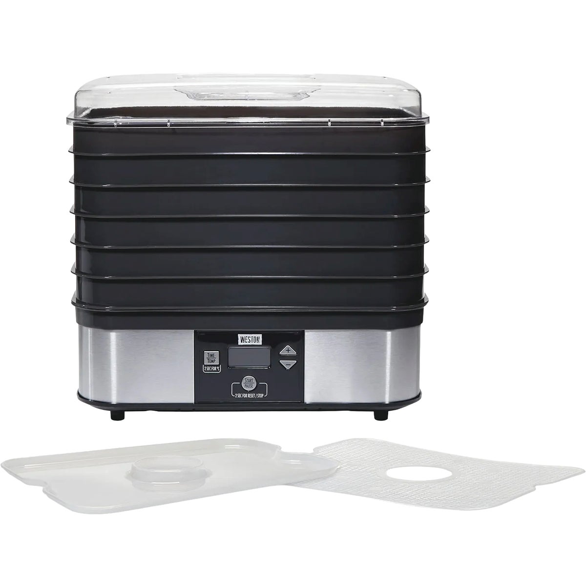 Weston 6-Tray 500W Black Dehydrator