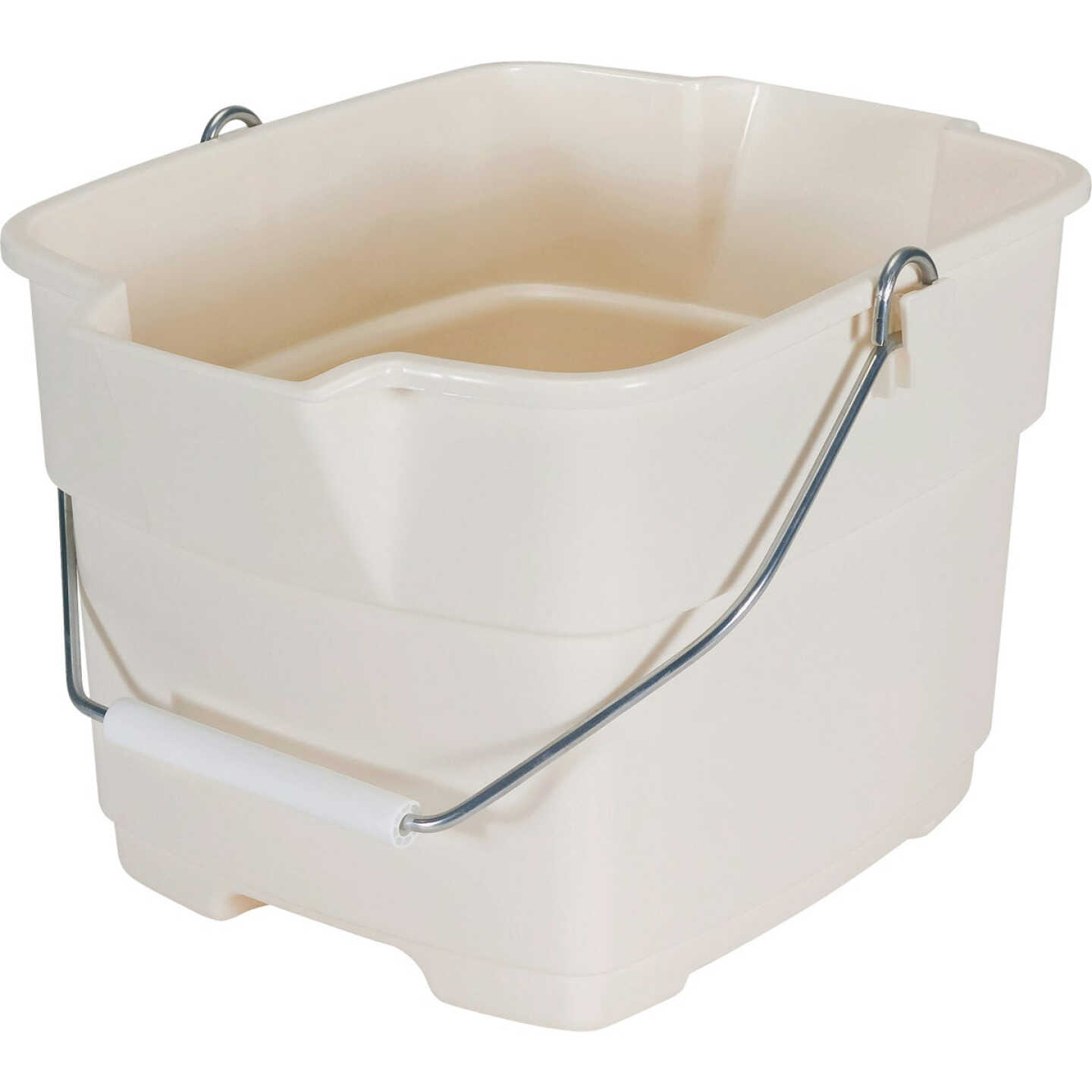 Rubbermaid Roughneck 15 Qt. Bisque Bucket Image 1