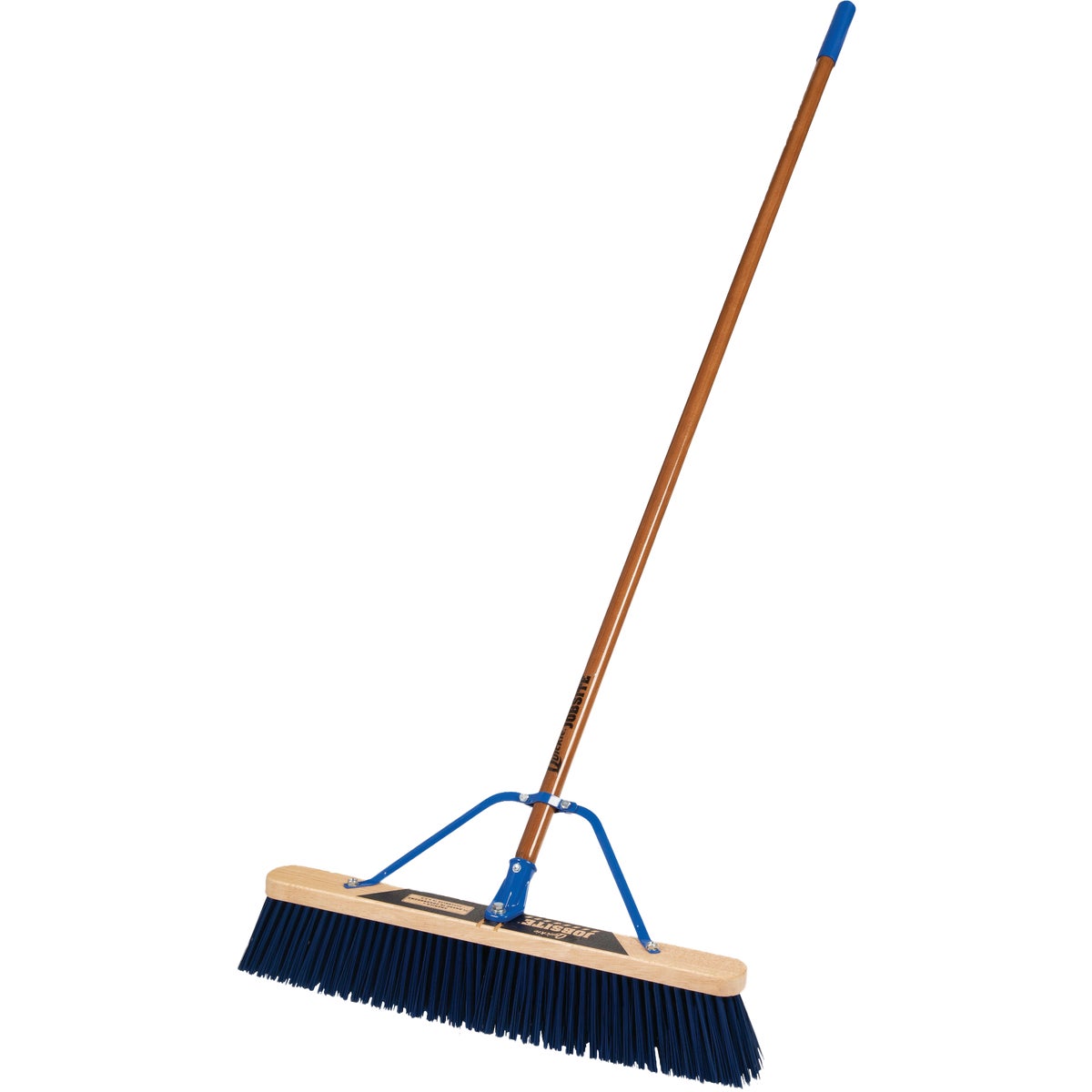 Quickie Super Stiff 24 In. W. x 60 In. L. Wood Handle Push Broom