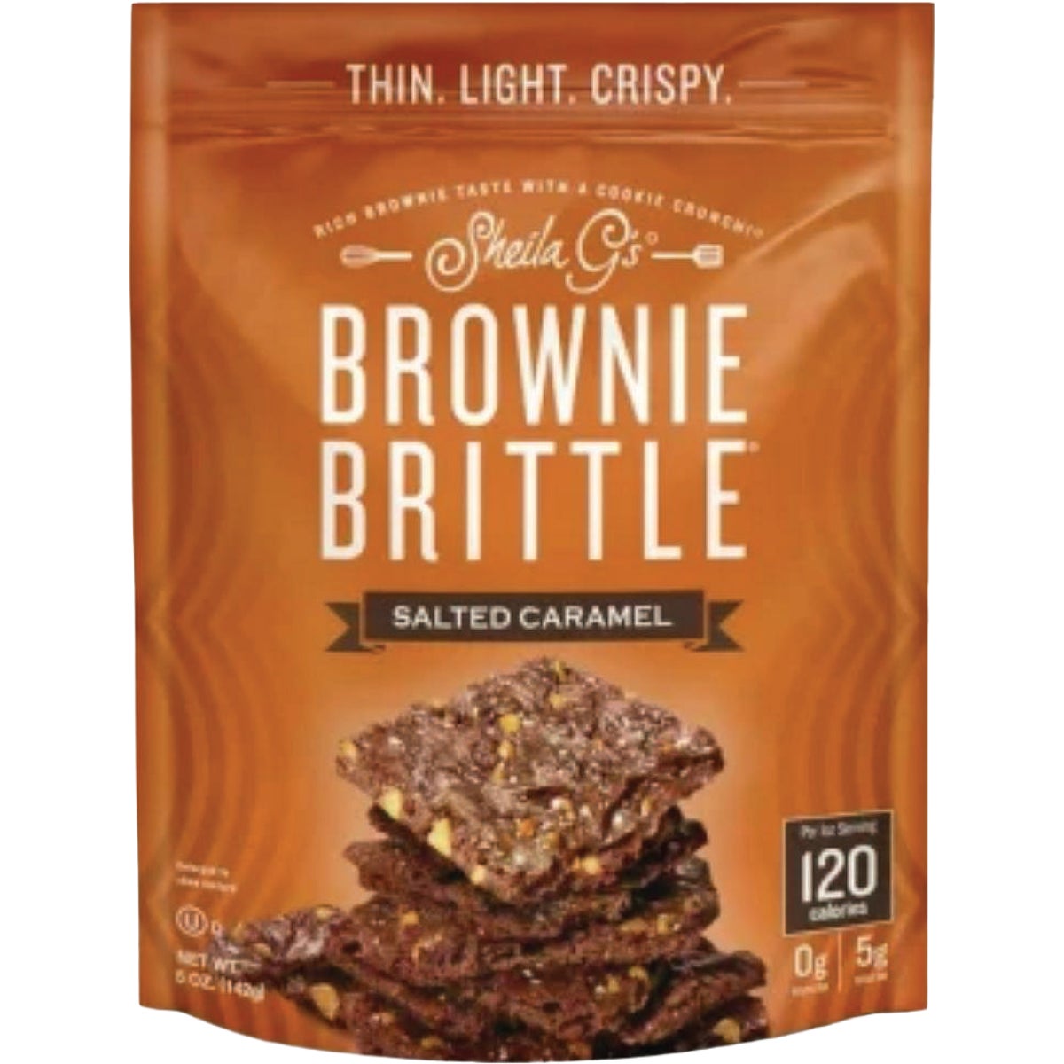 Second Nature 5 Oz. Salt Carmel Brittle