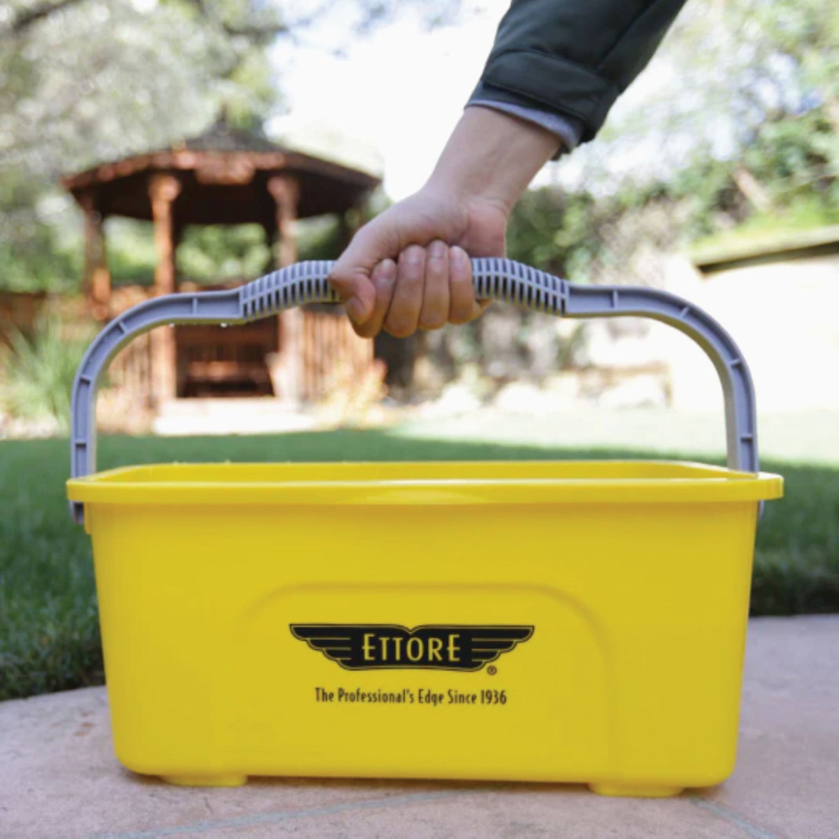 Ettore 3 Gal. Rectangular Compact Super Bucket Image 2