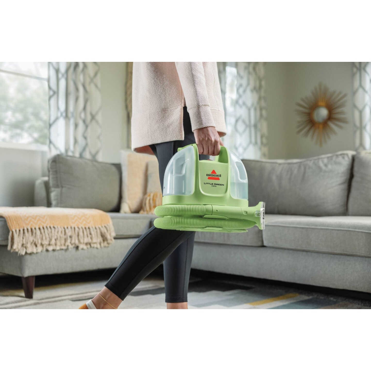Bissell Little Green Mini Pet Portable Carpet Cleaner Machine Image 5