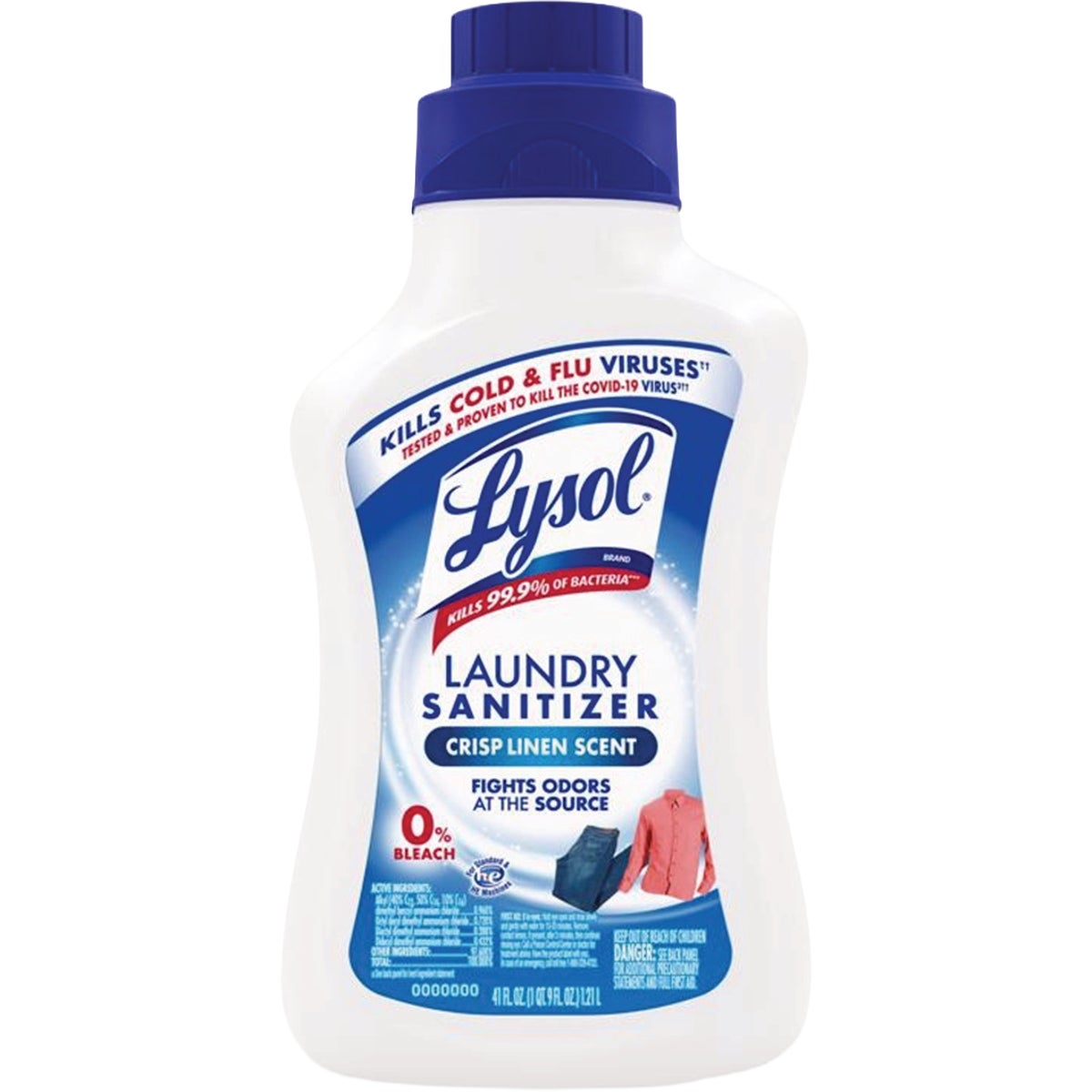 Lysol 41 Oz. Crisp Linen Scent Liquid Laundry Sanitizer