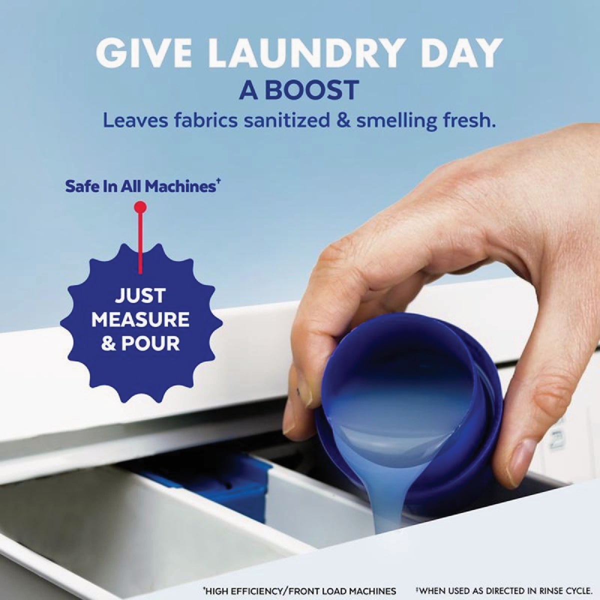 Lysol 41 Oz. Crisp Linen Scent Liquid Laundry Sanitizer Image 5