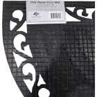 FanMats 18 In. X 30 In. Half Round Natural Coir Door Mat Image 6