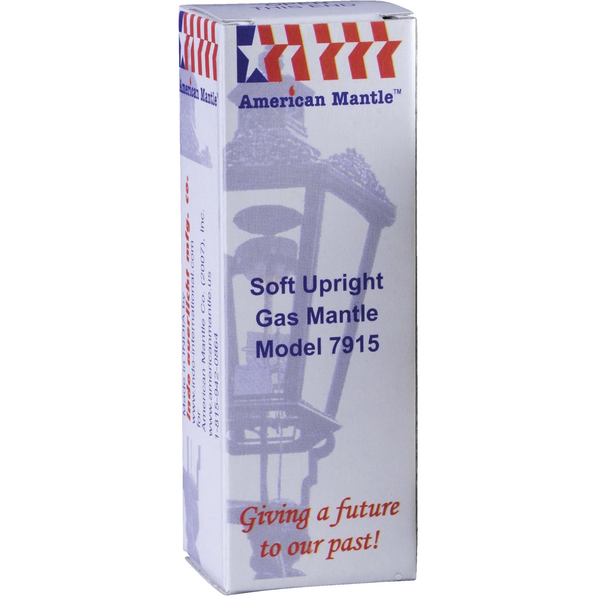 American Mantle Upright Gas Light Mantle Image 2