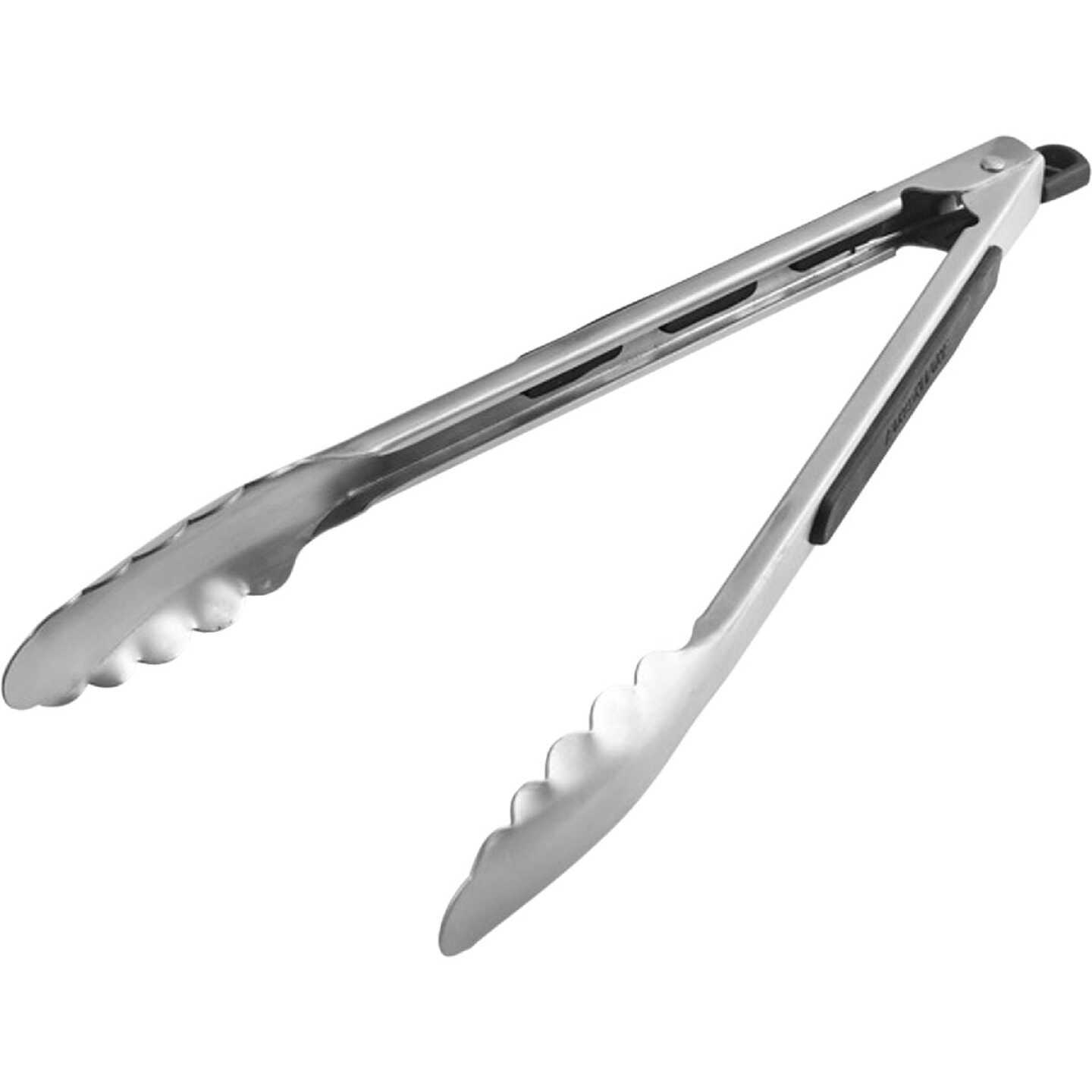 Farberware Pro 12 In. Stainless Steel Locking Tongs Image 1