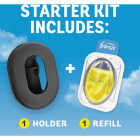 Febreze Trash Fresh Lemon Scent Odor Fighter Air Freshener Starter Kit & Refill Image 5
